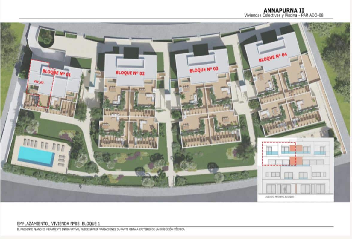 3 bedroom Apartment for sale in Monforte del Cid - € 395,000 (Ref: 9703917)