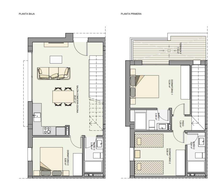 3 chambre Villa/Maison à vendre à Gran Alacant - 395 000 € (Ref: 9704153)