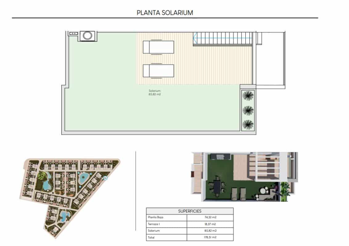 2 soveværelse Bungalow til salg i Torrevieja - € 299.900 (Ref: 9704176)