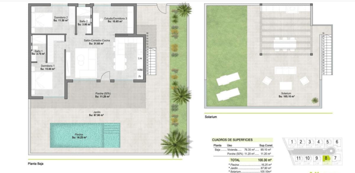 3 sypialnia Willa na sprzedaż w Alhama de Murcia - 369 900 € (Ref: 9704215)