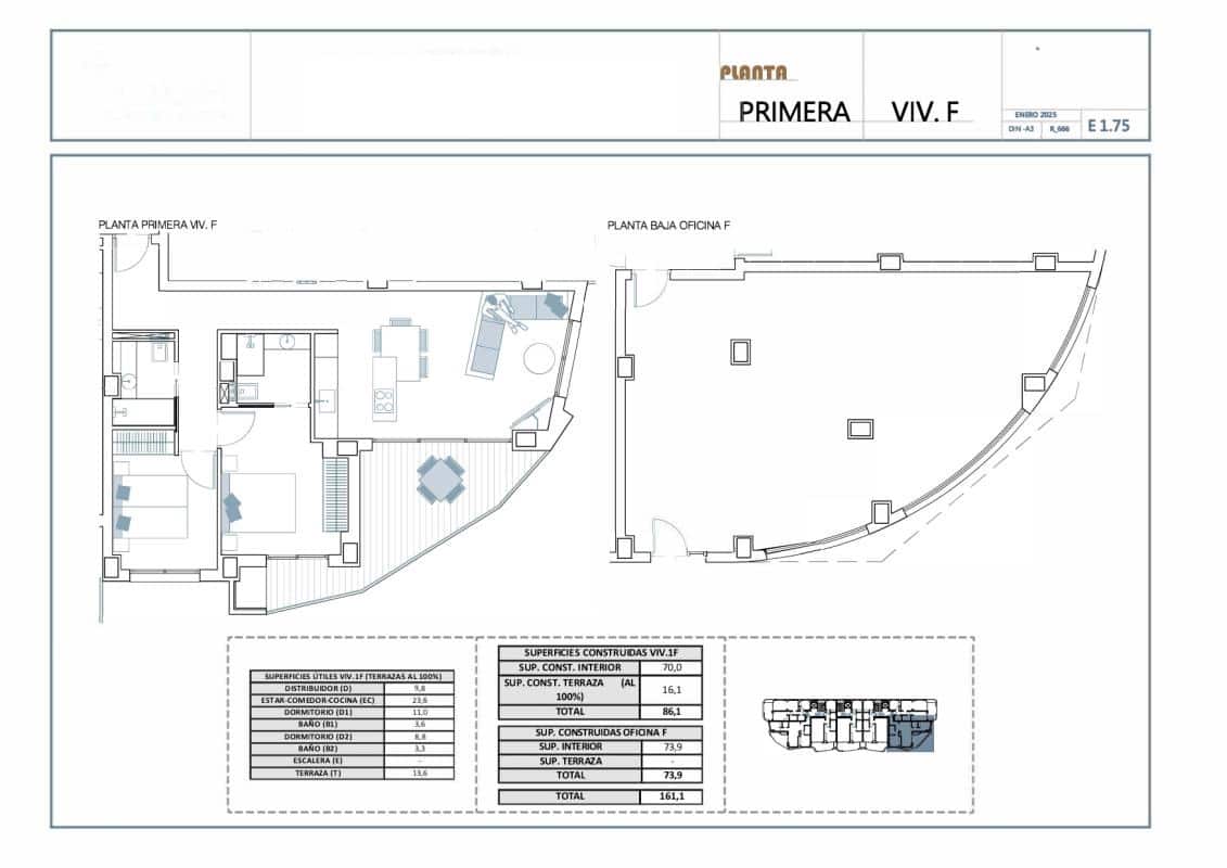 2 makuuhuone Huoneisto myytävänä paikassa La Villajoyosa / Vila Joiosa - 470 000 € (Ref: 9704368)