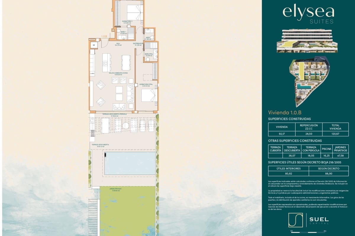 Apartamento de 3 habitaciones en Las Lagunas de Mijas en venta - 1.750.000 € (Ref: 9704389)