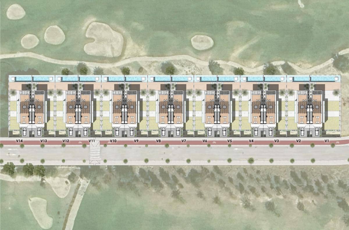 3 soveværelse Byhus til salg i Monforte del Cid - € 895.000 (Ref: 9704408)