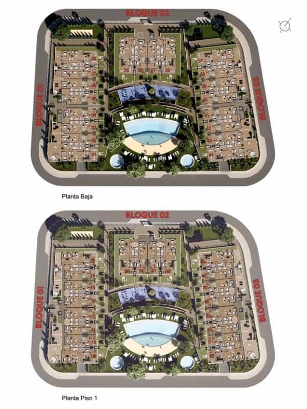 2 chambre Appartement à vendre à Monforte del Cid - 395 000 € (Ref: 9704412)