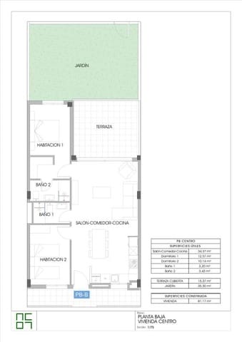 2 Zimmer Apartment zu verkaufen in La Cala de Villajoyosa, La Villajoyosa / Vila Joiosa - 369.000 € (Ref: 9704430)