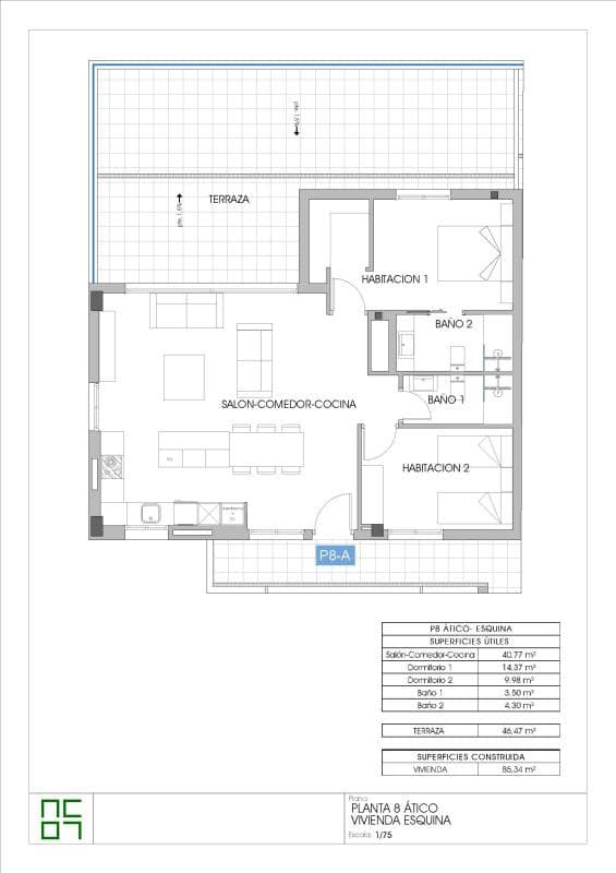 2 Zimmer Apartment zu verkaufen in La Villajoyosa / Vila Joiosa - 550.000 € (Ref: 9704431)