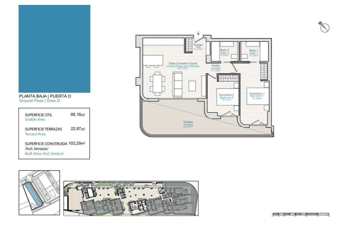3 sypialnia Apartament na sprzedaż w La Villajoyosa / Vila Joiosa - 686 000 € (Ref: 9704437)
