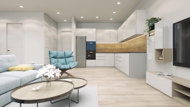 Apartamento de 2 habitaciones en Las Piscinas Naturales, Torrevieja en venta - 349.000 € (Ref: 9706324)