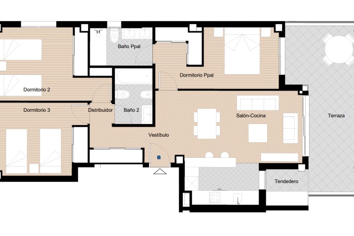 3 slaapkamer Appartement te koop in Manilva - € 394.000 (Ref: 9706506)