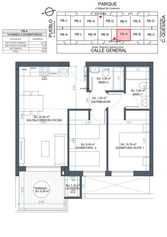 2 bedroom Apartment for sale in Benijofar - € 253,000 (Ref: 9706511)