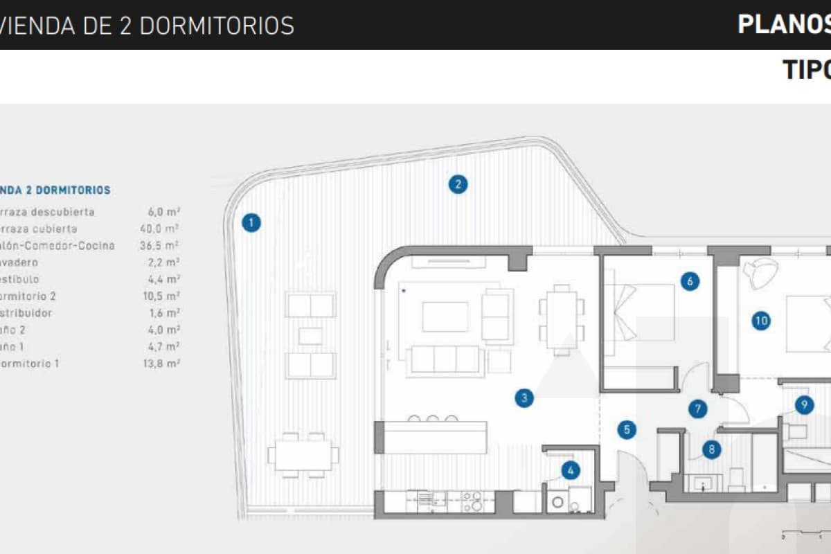 Apartamento de 2 habitaciones en Torremolinos en venta - 690.500 € (Ref: 9706537)