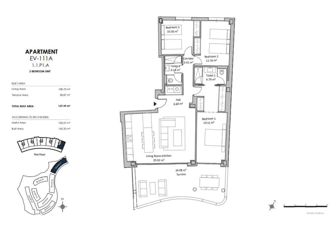 1 camera da letto Appartamento in vendita in Fuengirola - 510.000 € (Rif: 9706556)