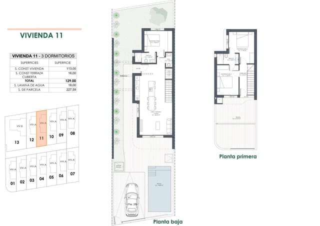 3 camera da letto Casa in vendita in Los Montesinos - 445.000 € (Rif: 9706624)
