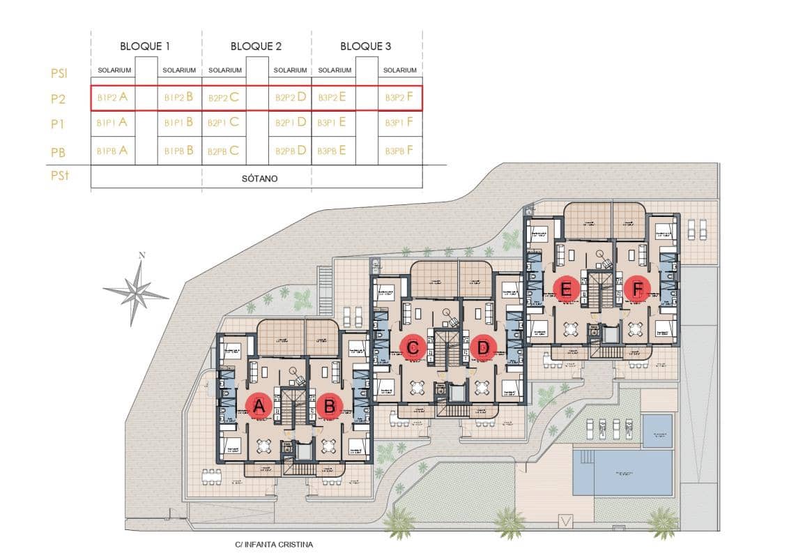 Apartamento de 2 habitaciones en Los Alcázares en venta - 279.900 € (Ref: 9706629)