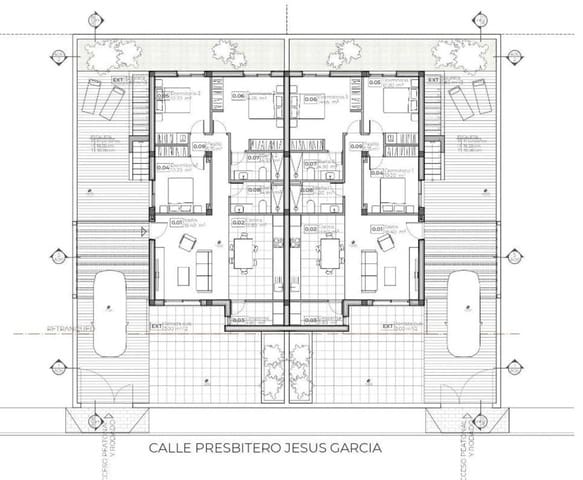 3 quarto Casa em Banda para venda em Mazarrón ciudad, Mazarrón - 287 000 € (Ref: 9706746)