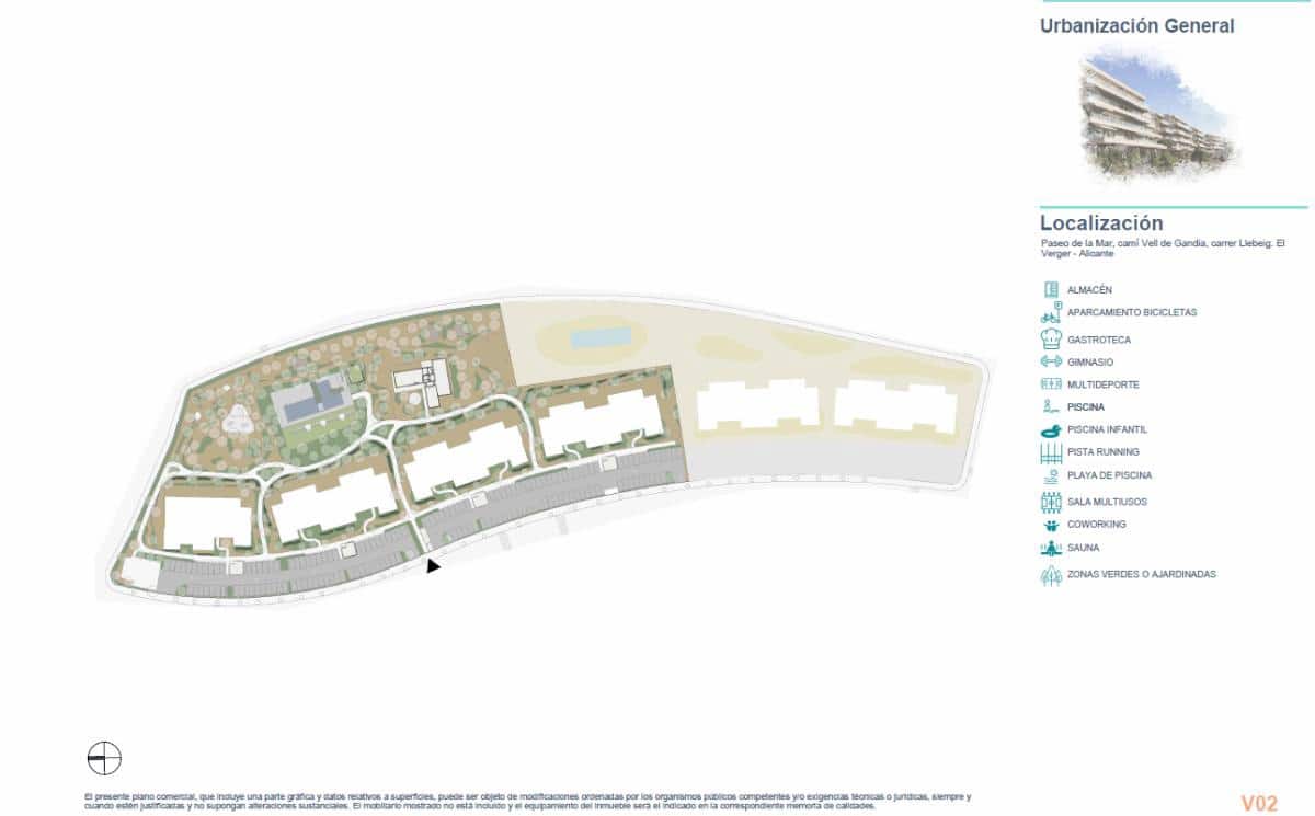 3 camera da letto Appartamento in vendita in El Vergel / Verger - 386.000 € (Rif: 9706902)