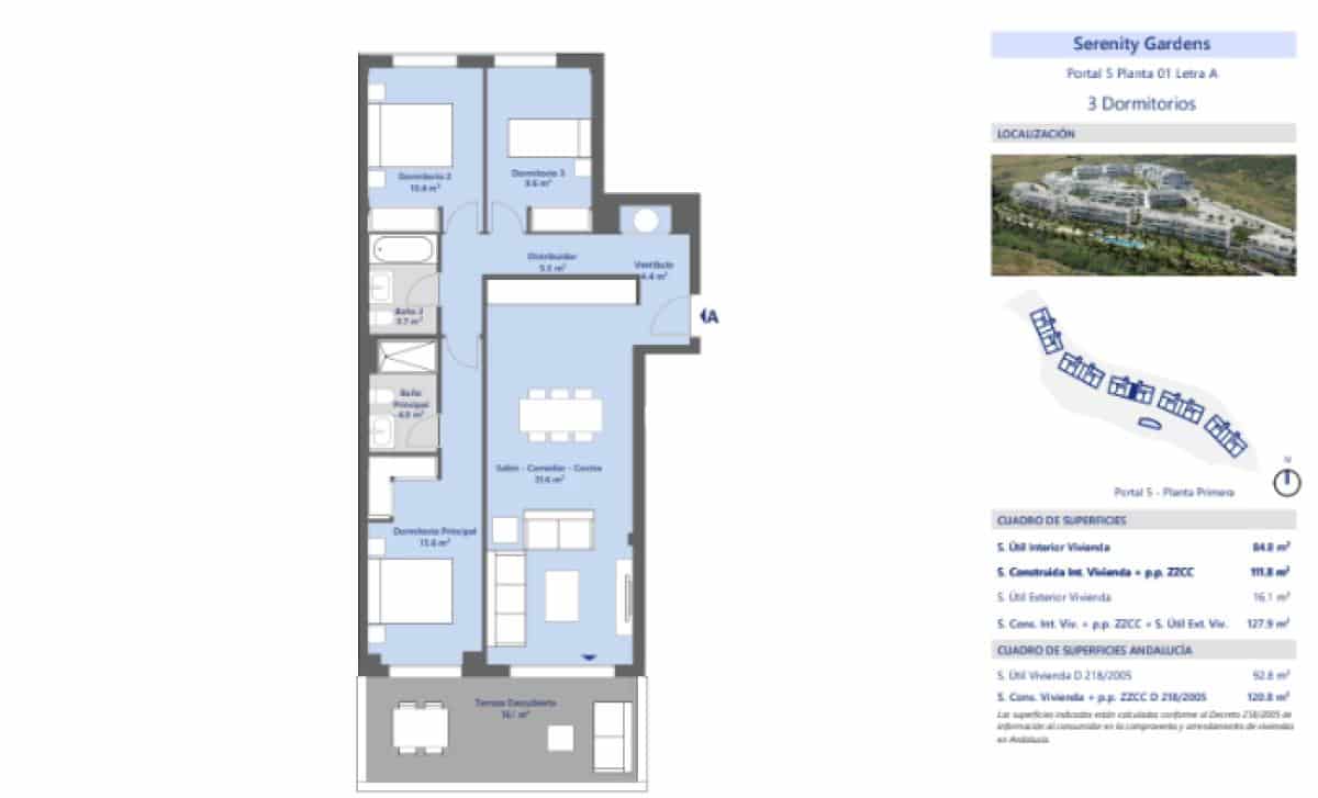 Apartamento de 3 habitaciones en Estepona en venta - 435.000 € (Ref: 9706907)