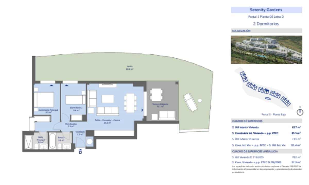 Apartamento de 2 habitaciones en Estepona en venta - 435.000 € (Ref: 9706908)