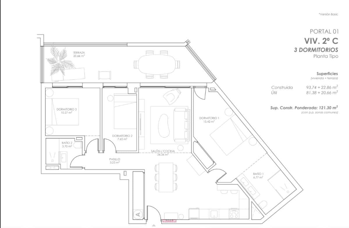 2 slaapkamer Appartement te koop in Fuengirola - € 379.000 (Ref: 9706977)