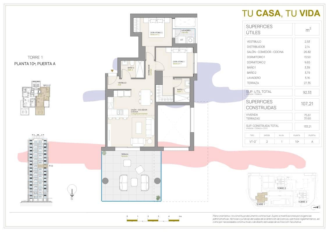 2 soveværelse Lejlighed til salg i Calpe / Calp - € 450.000 (Ref: 9707090)