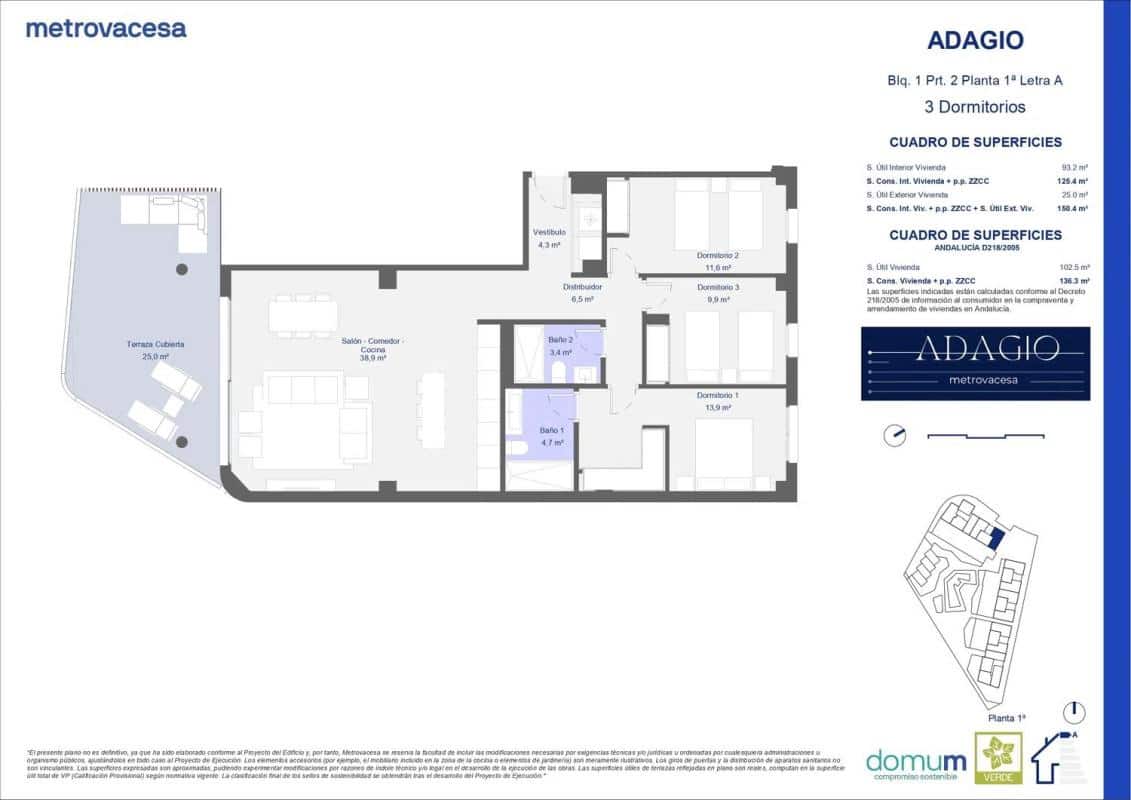 2 soverom Leilighet til salgs i Estepona - € 492 000 (Ref: 9707172)