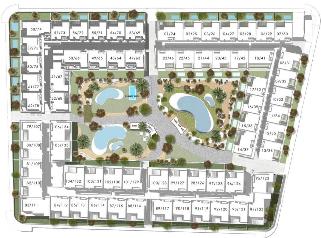 2 camera da letto Bungalow in vendita in Torrevieja - 380.000 € (Rif: 9707186)