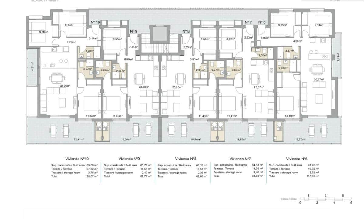 3 soveværelse Lejlighed til salg i Pilar de la Horadada - € 309.000 (Ref: 9709309)