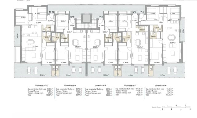 3 soveværelse Lejlighed til salg i Pilar de la Horadada ciudad, Pilar de la Horadada - € 309.000 (Ref: 9709309)