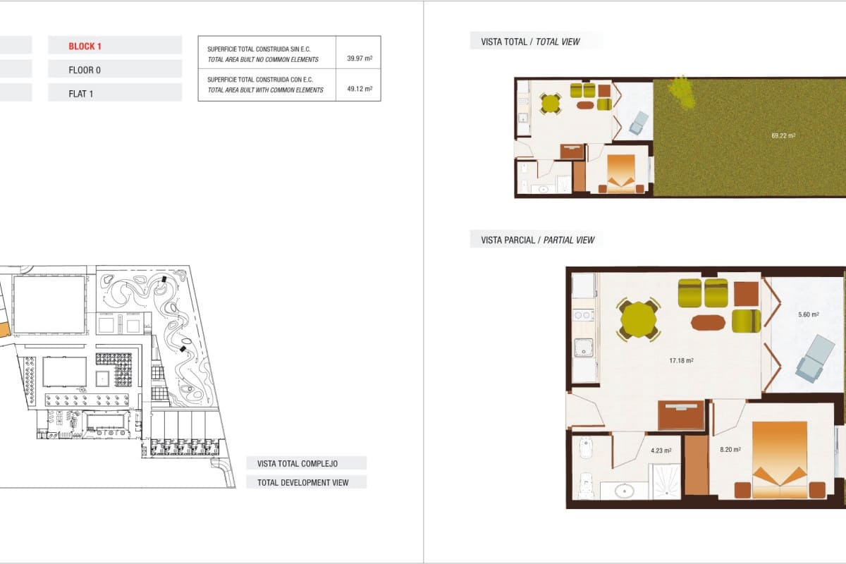 1 Zimmer Apartment zu verkaufen in Villanueva del Rio Segura - 125.000 € (Ref: 9719231)