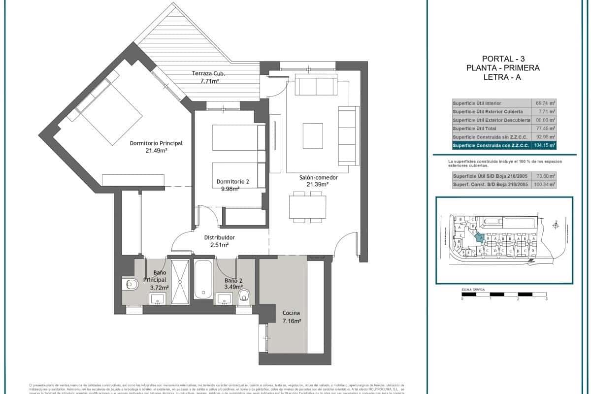 2 quarto Apartamento para venda em Torre del Mar - 269 950 € (Ref: 9719294)