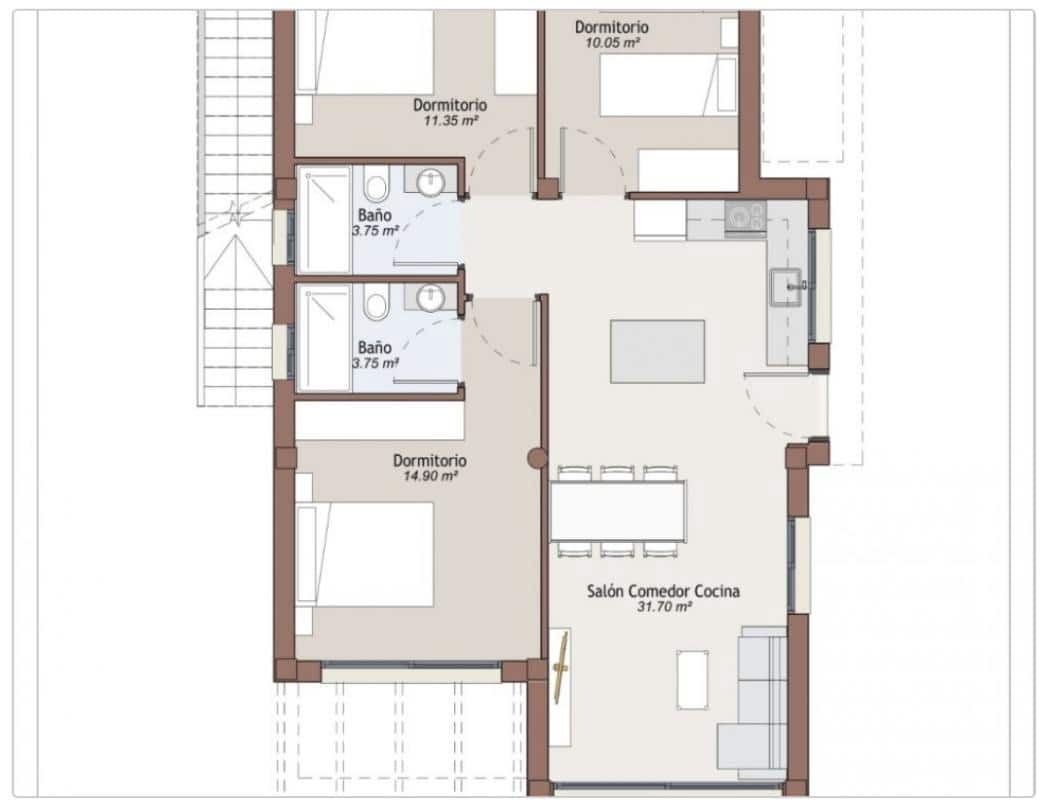 2 bedroom Villa for sale in Vera - € 429,000 (Ref: 9729699)