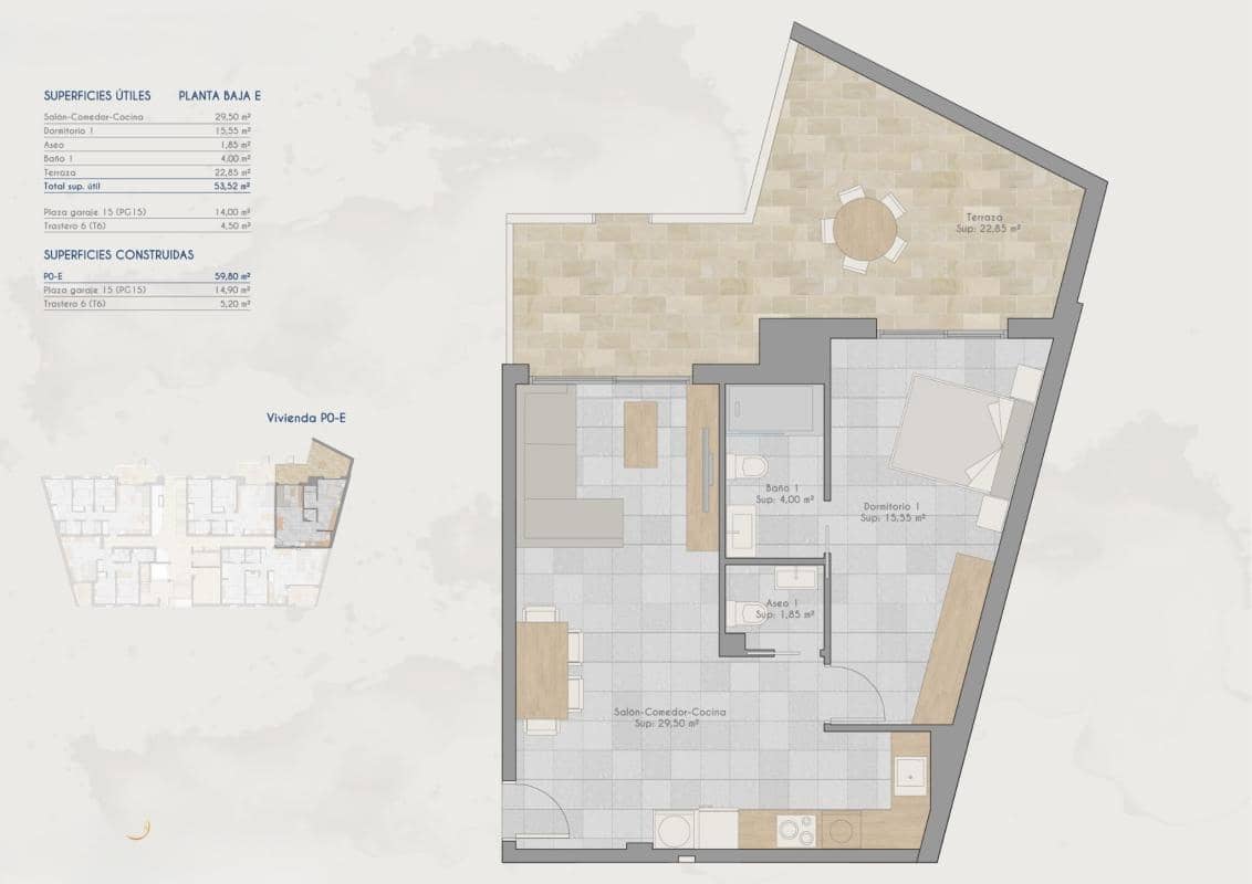 2 quarto Apartamento para venda em San Pedro del Pinatar - 211 000 € (Ref: 9729707)