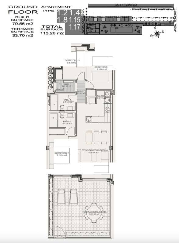 Apartamento de 2 habitaciones en Torrevieja en venta - 281.900 € (Ref: 9737488)