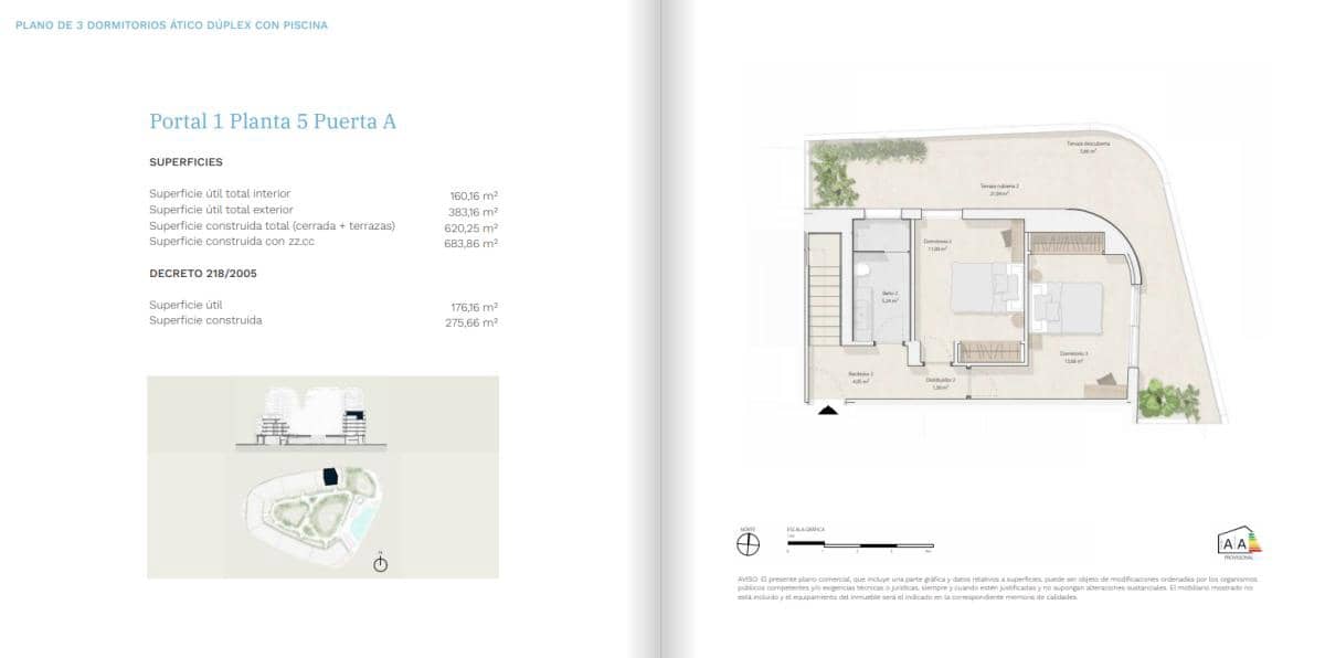 2 bedroom Apartment for sale in Malaga city - € 704,000 (Ref: 9745515)