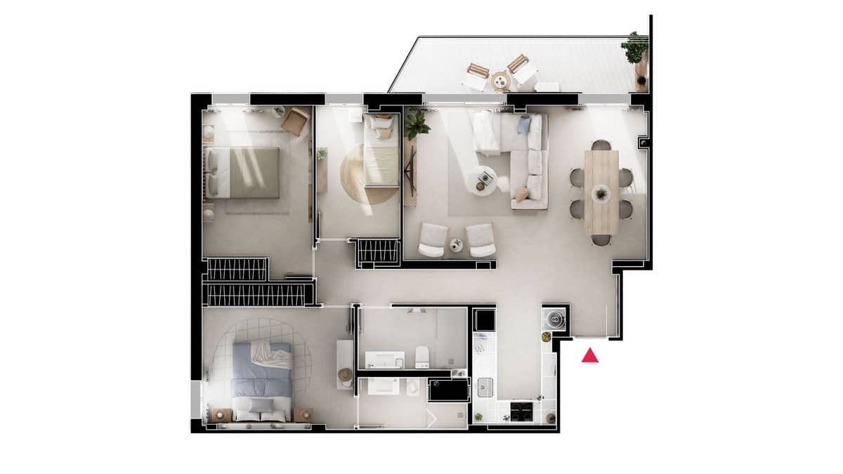 3 sovrum Lägenhet till salu i Torremolinos - 371 000 € (Ref: 9763301)