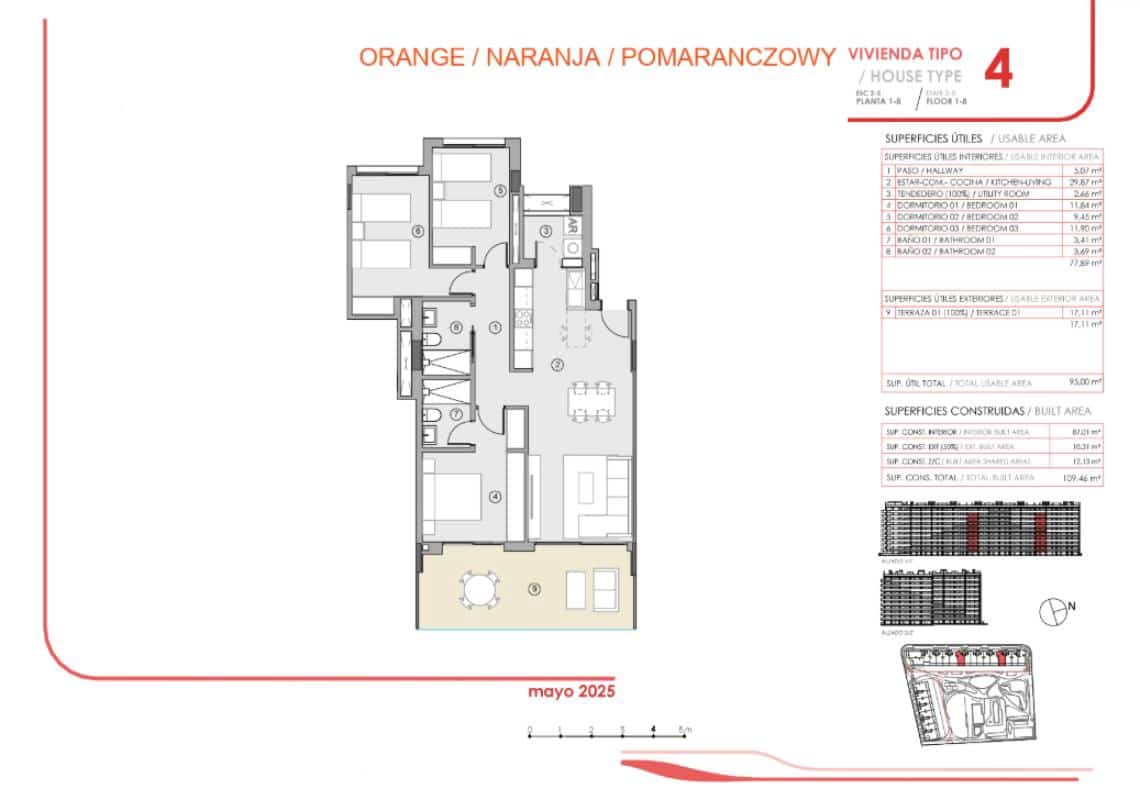 2 bedroom Apartment for sale in Torrevieja - € 359,000 (Ref: 9777385)