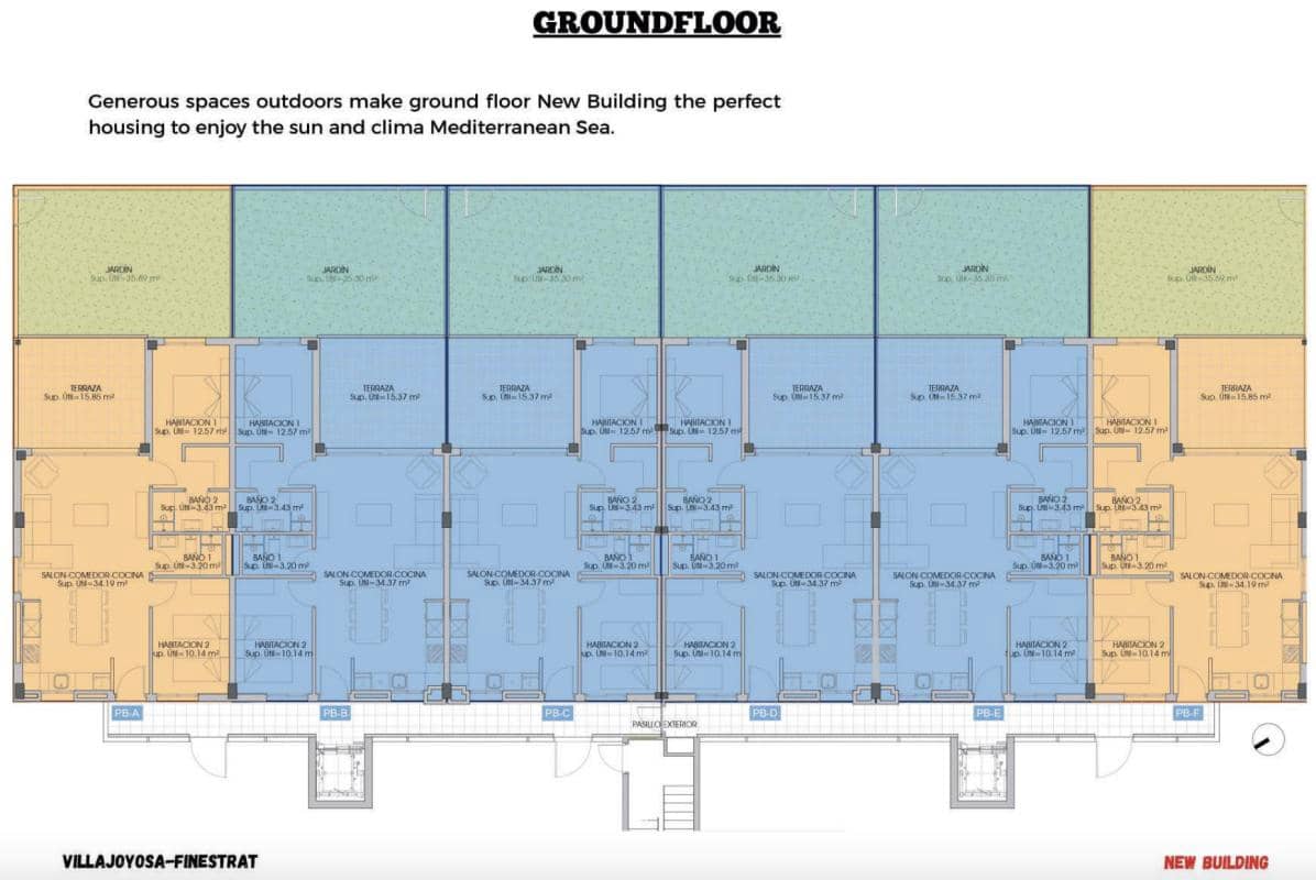 2 soveværelse Lejlighed til salg i La Villajoyosa / Vila Joiosa - € 369.000 (Ref: 9777453)