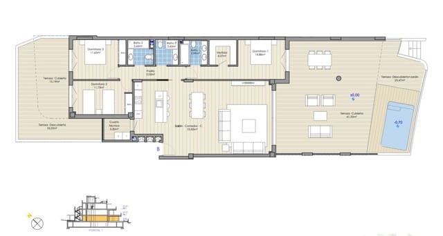 3 camera da letto Appartamento in vendita in Casco Antiguo, Marbella - 1.350.000 € (Rif: 9783954)