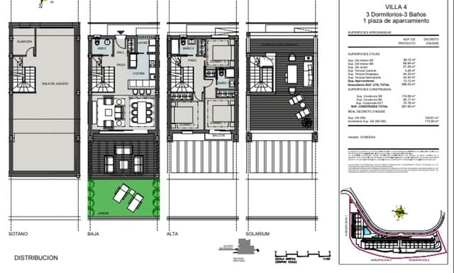 3 makuuhuone Omakotitalo myytävänä paikassa Castillo Sohail, Fuengirola - 1 112 000 € (Ref: 9783977)