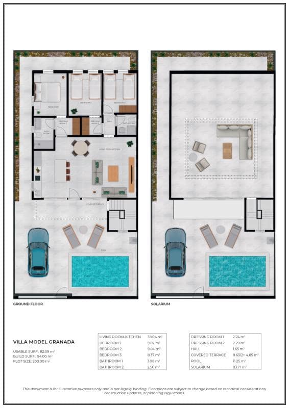 2 bedroom Bungalow for sale in La Pinilla - € 169,119 (Ref: 9795972)