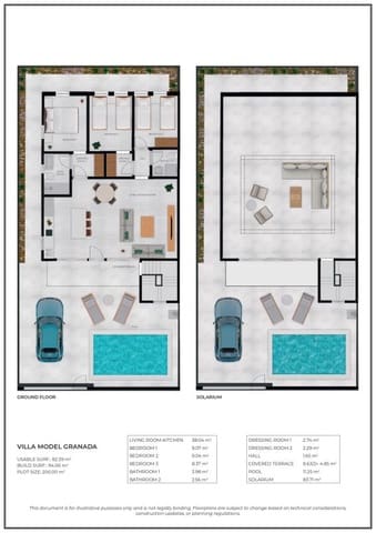 2 Zimmer Bungalow zu verkaufen in La Pinilla, Fuente Alamo de Murcia - 169.119 € (Ref: 9795972)