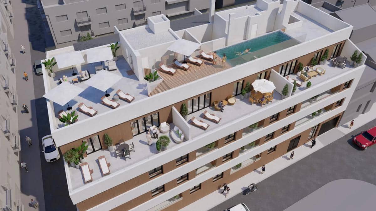 3 camera da letto Appartamento in vendita in Alicante citta con piscina - 288.400 € (Rif: 9800942)