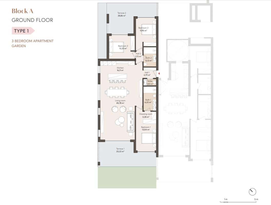 Apartamento de 3 habitaciones en Estepona en venta - 799.000 € (Ref: 9812709)