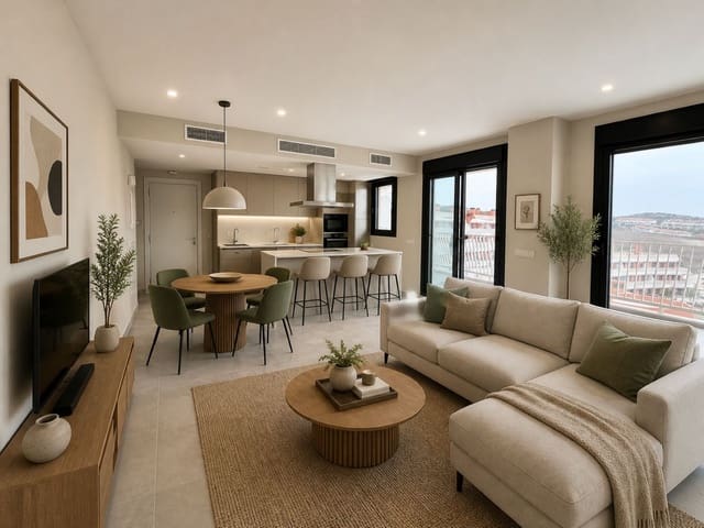 3 slaapkamer Penthouse te koop in El Chaparral, Mijas met garage - € 575.000 (Ref: 9830426)