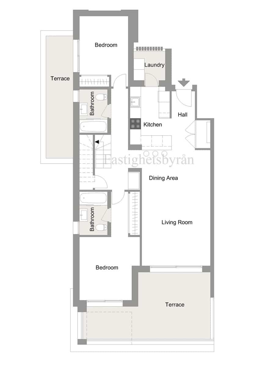 2 bedroom Penthouse for sale in Bel-Air - € 629,000 (Ref: 9834967)