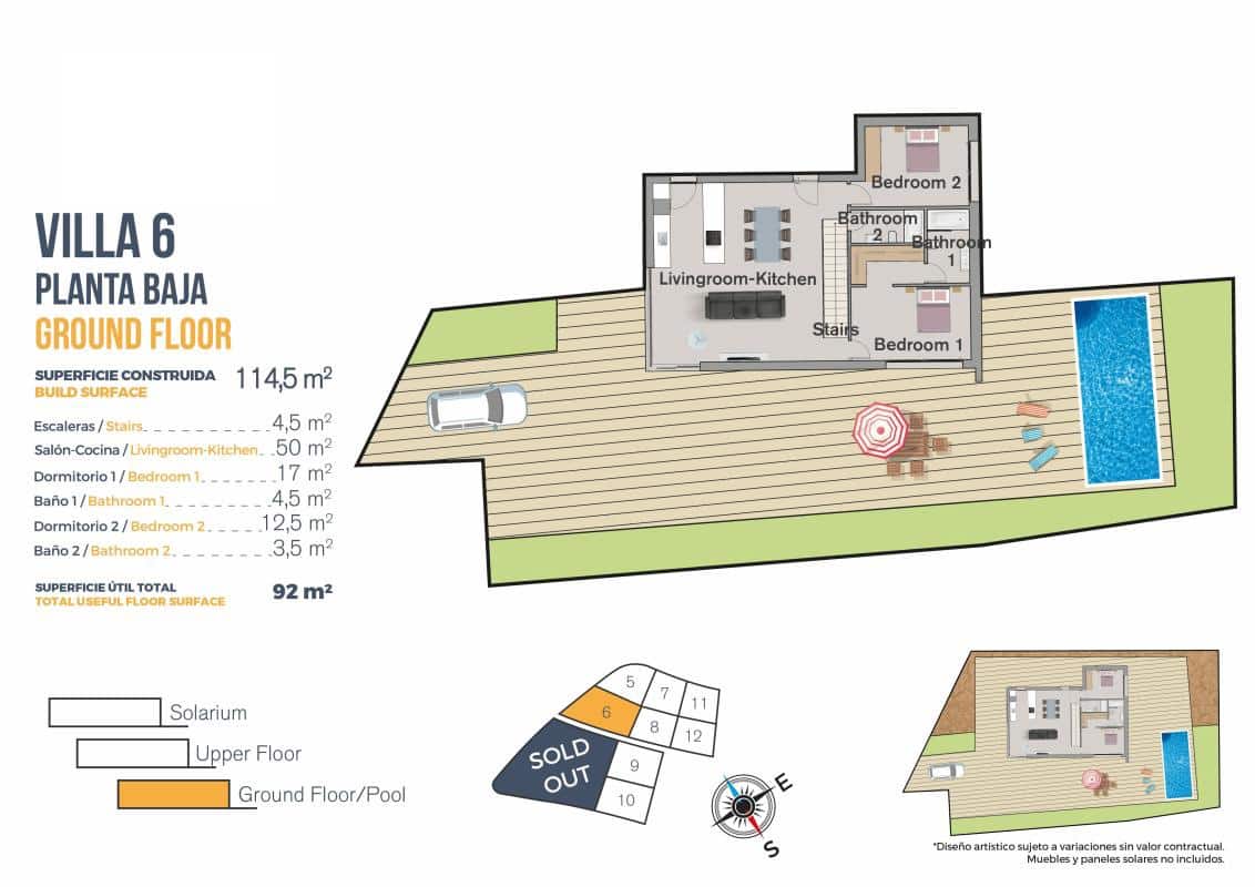 3 soverom Villa til salgs i Finestrat - € 615 000 (Ref: 9834989)