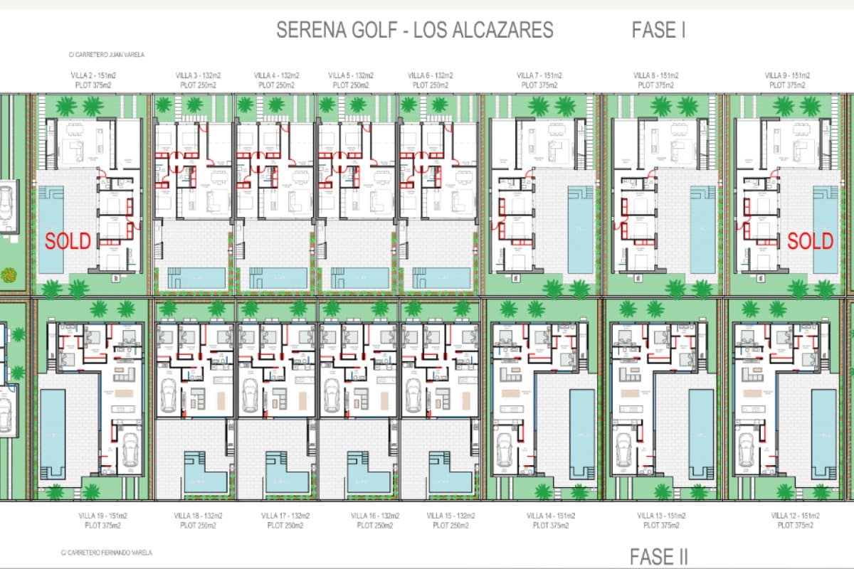 3 bedroom Townhouse for sale in Los Alcazares with pool - € 504,300 (Ref: 9850698)