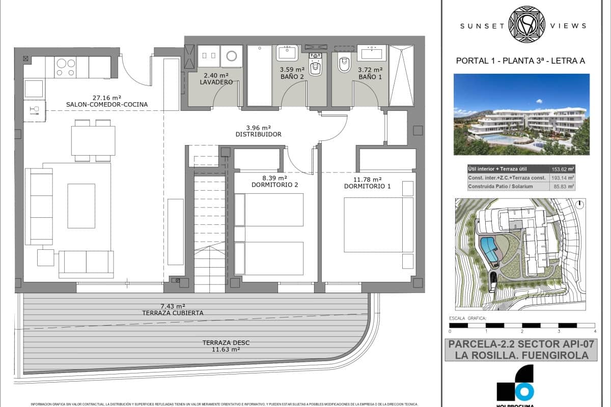 3 bedroom Apartment for sale in Fuengirola - € 469,950 (Ref: 9850726)