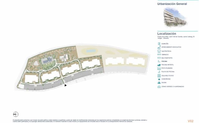 3 camera da letto Appartamento in vendita in El Vergel / Verger - 386.000 € (Rif: 9857829)