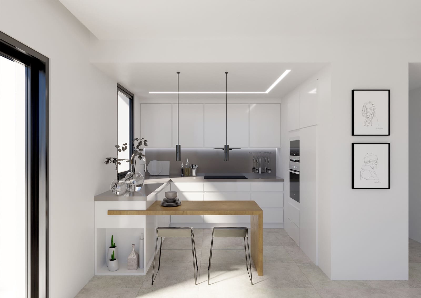 3 camera da letto Appartamento in vendita in Alicante citta - 380.000 € (Rif: 9885386)